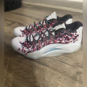 Jordan Zion 3 NRG White with Black and Red Pattern